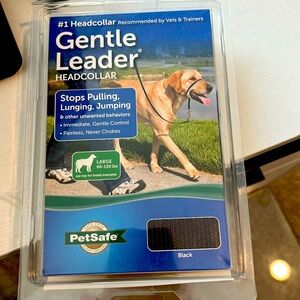 Gentle Leader head collar for large dog